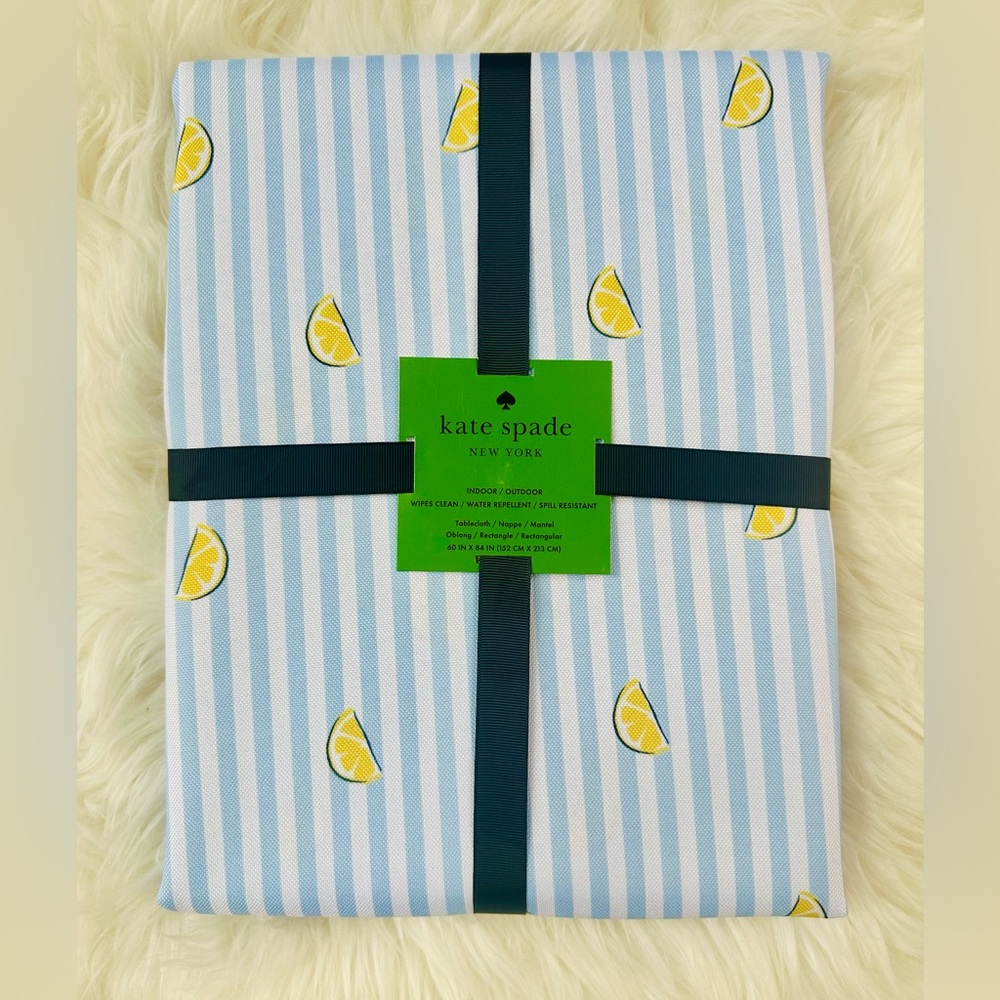 Kate Spade Lemon Tablecloth